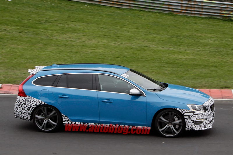 Illustration for article titled Volvo is developing a new V60 Polestar - spy shots